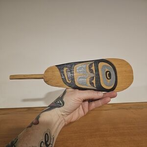First Nations Cedar Soapberry Spoon / Paddle